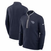Tennessee Titans Lightweight Victory Dri-FIT Half-Zip Pullover Navy - Nike