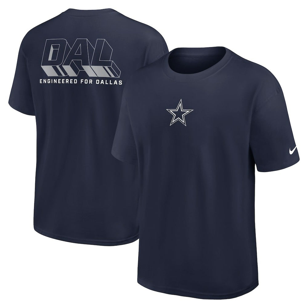 Dallas Cowboys Dominate The Game Essential Max90 T-Shirt Navy - Nike