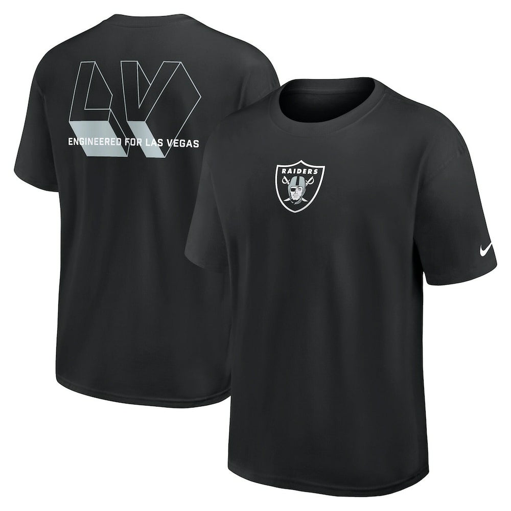 Las Vegas Raiders Dominate The Game Essential Max90 T-Shirt Black - Nike
