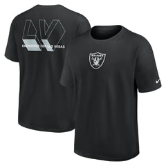 Las Vegas Raiders Dominate The Game Essential Max90 T-Shirt Black - Nike