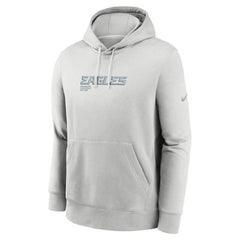 Philadelphia Eagles Edge Pack French Terry Club Pullover Hoodie Gray - Nike