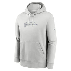 Seattle Seahawks Edge Pack French Terry Club Pullover Hoodie Gray - Nike