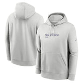 Baltimore Ravens Edge Pack French Terry Club Pullover Hoodie Gray - Nike