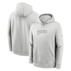 Green Bay Packers Edge Pack French Terry Club Pullover Hoodie Gray - Nike