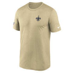 New Orleans Saints Sideline Alt Pack Legend Dri-FIT T-Shirt Gold - Nike