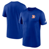 Denver Broncos Sideline Alt Pack Legend Dri-FIT T-Shirt Royal - Nike
