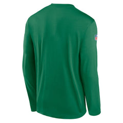 Philadelphia Eagles Legend Small Logo Dri-FIT Long Sleeve T-Shirt Kelly Green - Nike