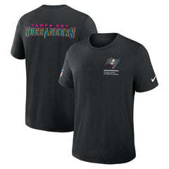 Tampa Bay Buccaneers 2025 NFL Crucial Catch Tri-Blend Dri-FIT T-Shirt Black - Nike