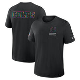 Indianapolis Colts 2025 NFL Crucial Catch Tri-Blend Dri-FIT T-Shirt Black - Nike