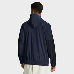 Denver Broncos Sideline Anorak Half-Zip Hoodie Jacket Navy - Nike