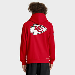 Kansas City Chiefs Sideline Standard Issue Utility Player Dri-FIT Full-Zip Hoodie Red - Nike