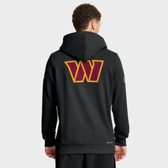 Washington Commanders Sideline Standard Issue Utility Player Dri-FIT Full-Zip Hoodie Black - Nike
