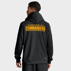 Washington Commanders Sideline Standard Issue Initial Home Dri-FIT Hoodie Black - Nike