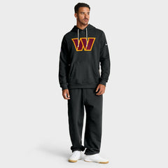 Washington Commanders Sideline Standard Issue Initial Home Dri-FIT Hoodie Black - Nike