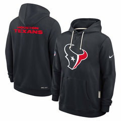 Houston Texans Sideline Standard Issue Initial Home Dri-FIT Hoodie Navy - Nike