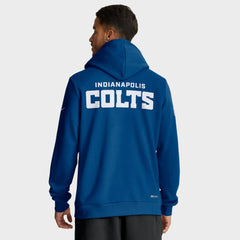 Indianapolis Colts Sideline Standard Issue Initial Home Dri-FIT Hoodie Royal - Nike