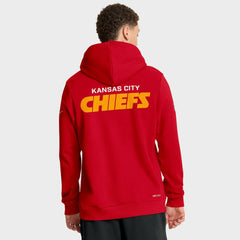 Kansas City Chiefs Sideline Standard Issue Initial Home Dri-FIT Hoodie Red - Nike