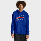 Buffalo Bills Sideline Standard Issue Initial Home Dri-FIT Hoodie Royal - Nike