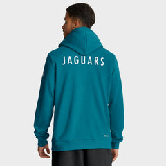 Jacksonville Jaguars Sideline Standard Issue Alt 2 Dri-FIT Hoodie Teal - Nike