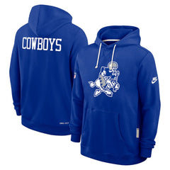 Dallas Cowboys Sideline Standard Issue Alt 2 Dri-FIT Hoodie Royal - Nike