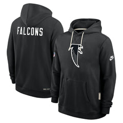 Atlanta Falcons Sideline Standard Issue Alt 2 Dri-FIT Hoodie Black - Nike