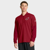 Arizona Cardinals Sideline Dri-FIT Half-Zip Pullover Cardinal - Nike