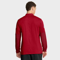 Atlanta Falcons Sideline Dri-FIT Half-Zip Pullover Red - Nike