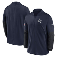 Dallas Cowboys Sideline Dri-FIT Half-Zip Pullover Navy - Nike