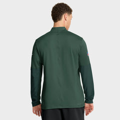 Green Bay Packers Sideline Dri-FIT Half-Zip Pullover Green - Nike