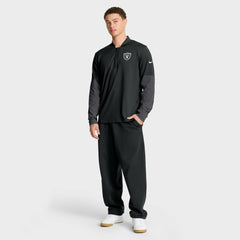 Las Vegas Raiders Sideline Dri-FIT Half-Zip Pullover Black - Nike