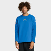 Los Angeles Chargers Sideline Coach Therma-FIT Long Sleeve T-Shirt Powder Blue - Nike