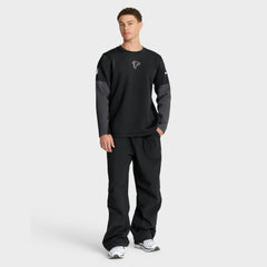 Atlanta Falcons Sideline Coach Therma-FIT Long Sleeve T-Shirt Black - Nike
