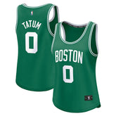 Fanatics - Jayson Tatum Boston Celtics Women's Fast Break Player Jersey - Icon Edition - Kelly Green