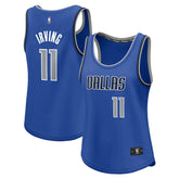 Fanatics - Kyrie Irving Dallas Mavericks Women's Fast Break Player Jersey - Icon Editi- Blue