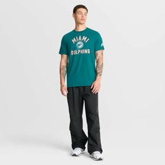 Miami Dolphins Favorable Timeline Tri-Blend T-Shirt Aqua - Nike