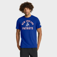 New England Patriots Favorable Timeline Tri-Blend T-Shirt Royal - Nike