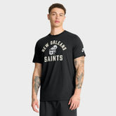 New Orleans Saints Favorable Timeline Tri-Blend T-Shirt Black - Nike