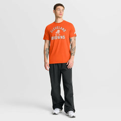 Cleveland Browns Favorable Timeline Tri-Blend T-Shirt Orange - Nike