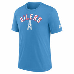 Tennessee Titans Favorable Timeline Tri-Blend T-Shirt Light Blue - Nike