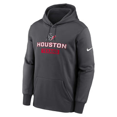 Houston Texans Toss Sweep Performance Pullover Hoodie Anthracite - Nike