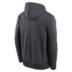 Las Vegas Raiders Toss Sweep Performance Pullover Hoodie Anthracite - Nike