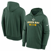 Green Bay Packers Toss Sweep Performance Pullover Hoodie Green - Nike