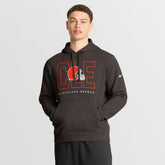 Cleveland Browns Busted Play Club Fleece Pullover Hoodie Brown - Nike