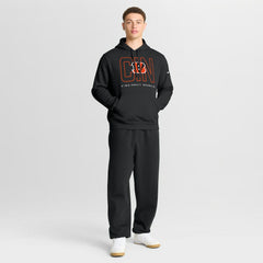 Cincinnati Bengals Busted Play Club Fleece Pullover Hoodie Black - Nike