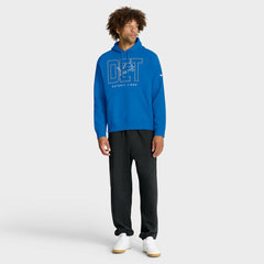 Detroit Lions Busted Play Club Fleece Pullover Hoodie Blue - Nike