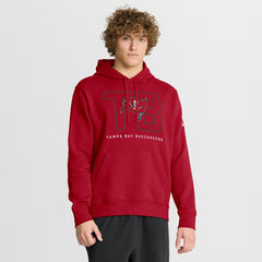 Tampa Bay Buccaneers Busted Play Club Fleece Pullover Hoodie Red - Nike