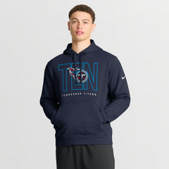 Tennessee Titans Busted Play Club Fleece Pullover Hoodie Navy - Nike