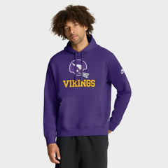 Minnesota Vikings Best Season Rewind Club Pullover Hoodie Purple - Nike