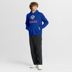 New England Patriots Best Season Rewind Club Pullover Hoodie Royal - Nike
