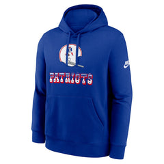 New England Patriots Best Season Rewind Club Pullover Hoodie Royal - Nike